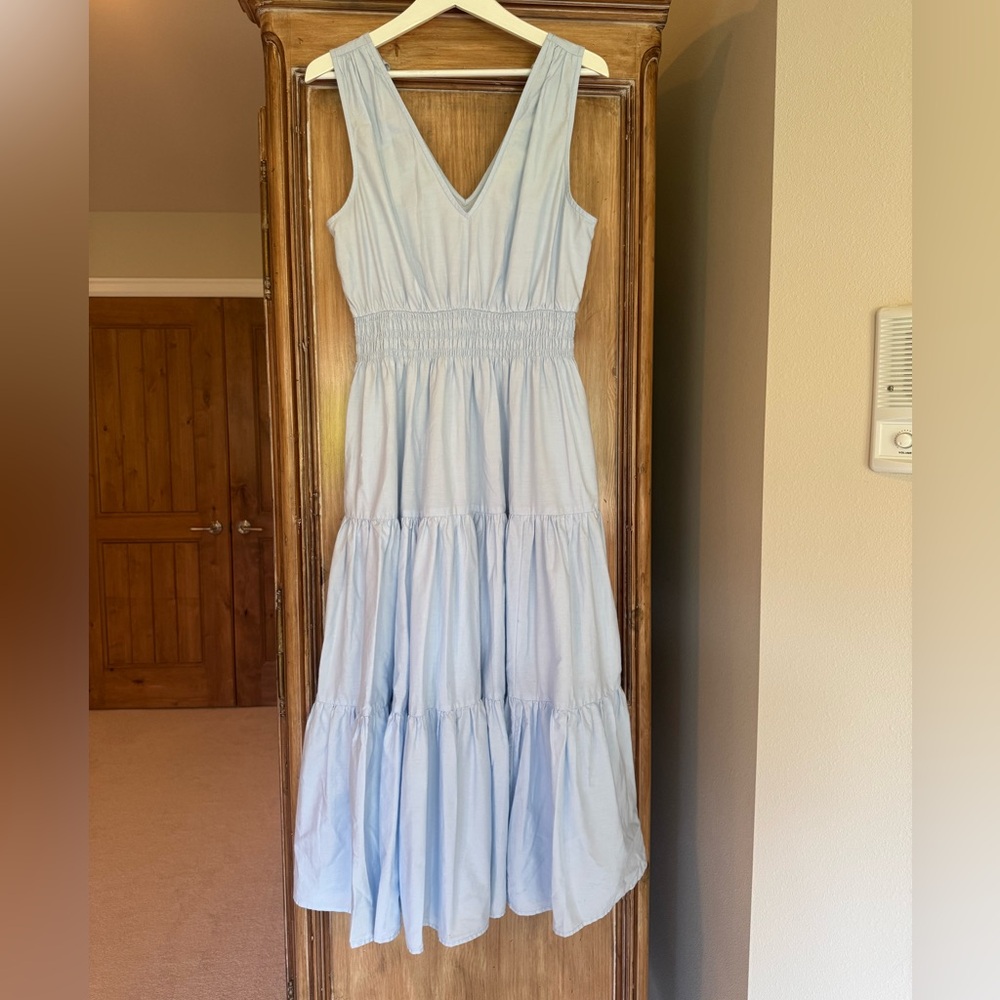 Maeve Tiered Maxi Dress size 8